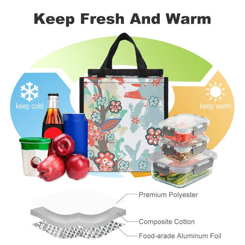 Lunch Bag for Men Women Portable Handbag for Work Picnic L090