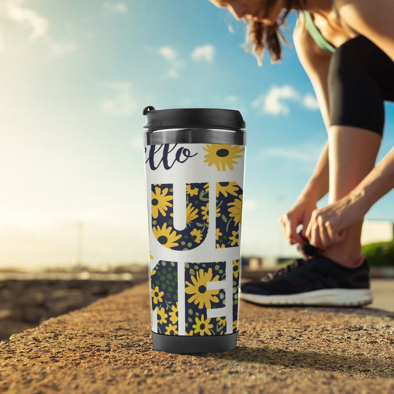 Stainless Steel Tumbler Sport Drink Bottle Travel Mug 380L T030