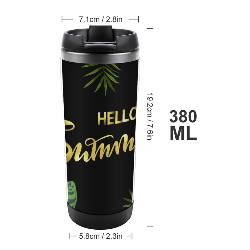 Stainless Steel Tumbler Sport Drink Bottle Travel Mug 380L T019