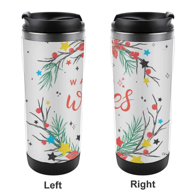 Stainless Steel Tumbler Sport Drink Bottle Travel Mug 380L T057