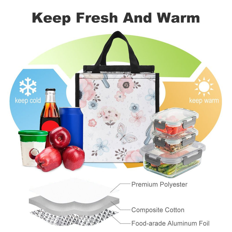 Lunch Bag for Men Women Portable Handbag for Work Picnic L077