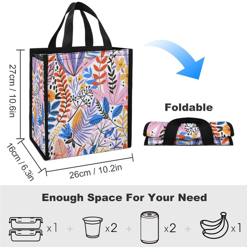 Lunch Bag for Men Women Portable Handbag for Work Picnic L041