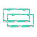 Personalise License Plate Frame for Men Women Car Universal Stainless Steel Accessories D094