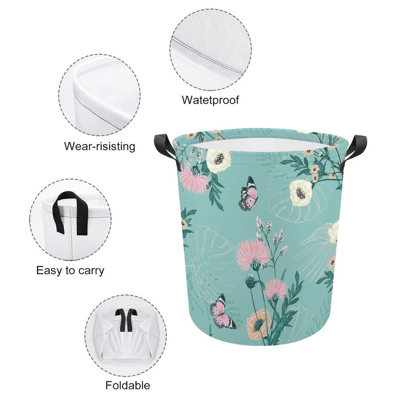 Waterproof Foldable Clothes Laundry Basket B084