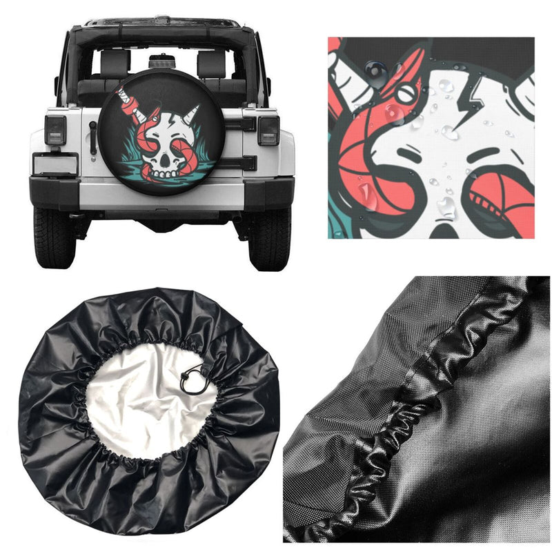 Spare Tire Cover For Rv Trailer Waterproof Wheel Cover Fit For Rv Suv Truck Travel Trailer N040