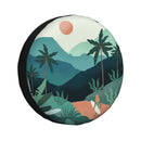 Spare Tire Cover For Rv Trailer Waterproof Wheel Cover Fit For Rv Suv Truck Travel Trailer N009