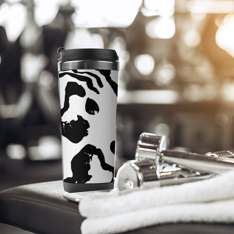 Stainless Steel Tumbler Sport Drink Bottle Travel Mug 380L T097