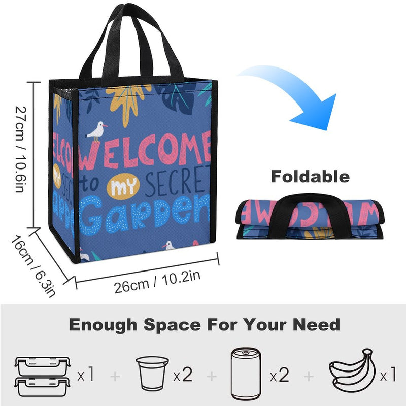 Lunch Bag for Men Women Portable Handbag for Work Picnic L018