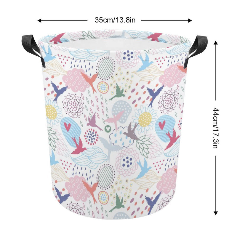 Waterproof Foldable Clothes Laundry Basket B074