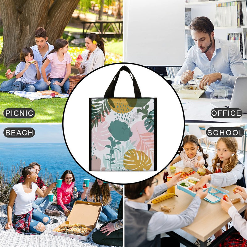 Lunch Bag for Men Women Portable Handbag for Work Picnic L040