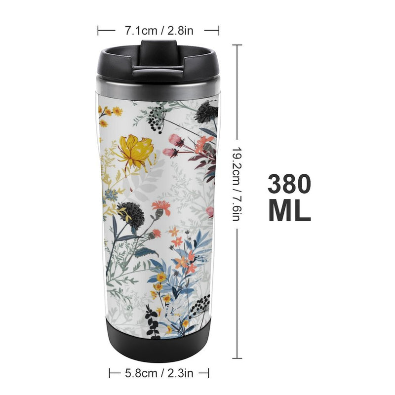 Stainless Steel Tumbler Sport Drink Bottle Travel Mug 380L T078