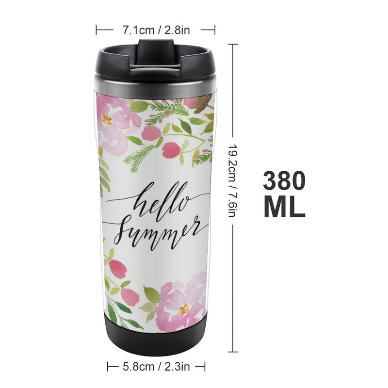 Stainless Steel Tumbler Sport Drink Bottle Travel Mug 380L T032