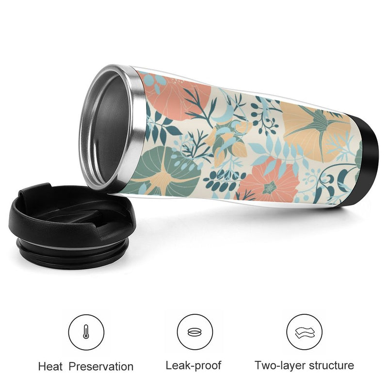 Stainless Steel Tumbler Sport Drink Bottle Travel Mug 380L T058