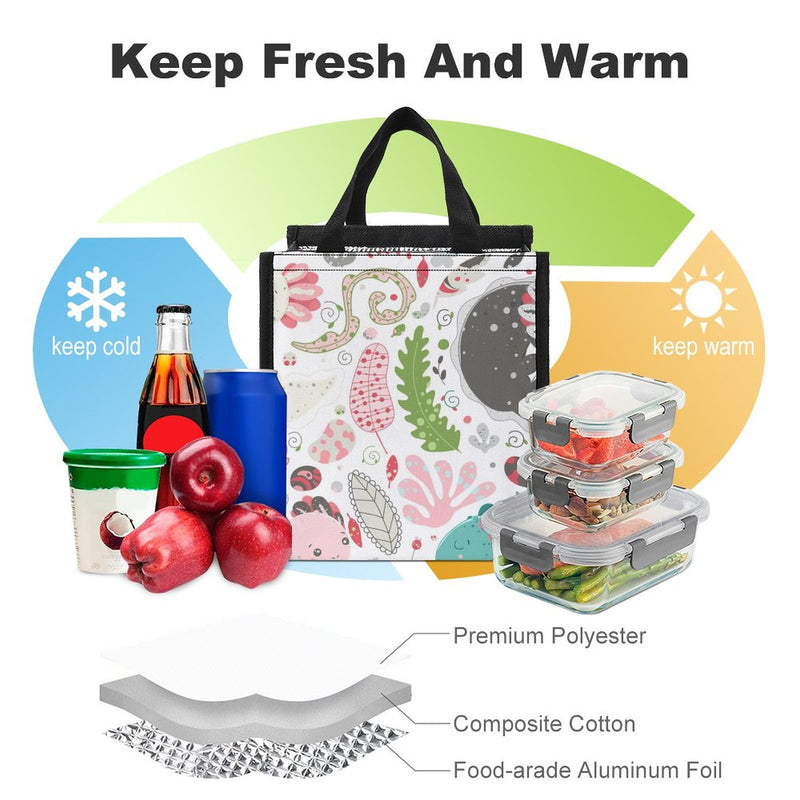 Lunch Bag for Men Women Portable Handbag for Work Picnic L038