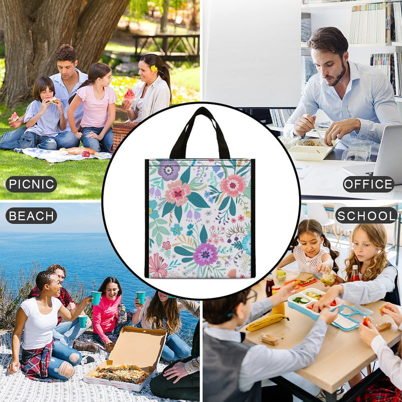 Lunch Bag for Men Women Portable Handbag for Work Picnic L011