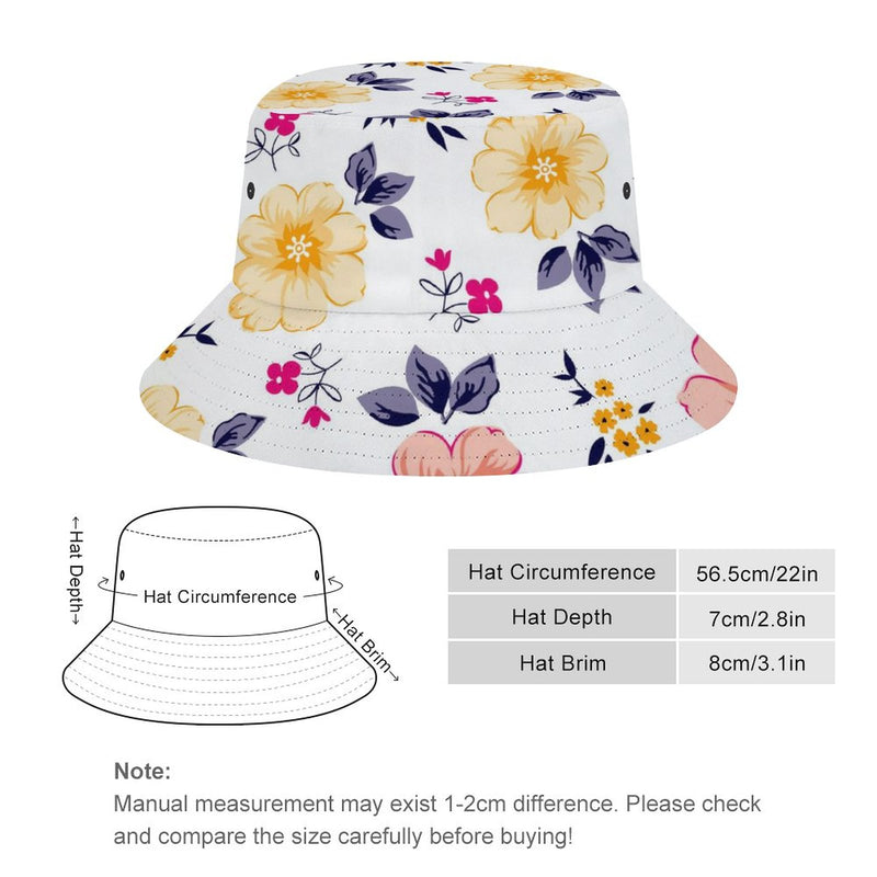 Bucket Hats Fisherman Sun Cap for Women Men H039