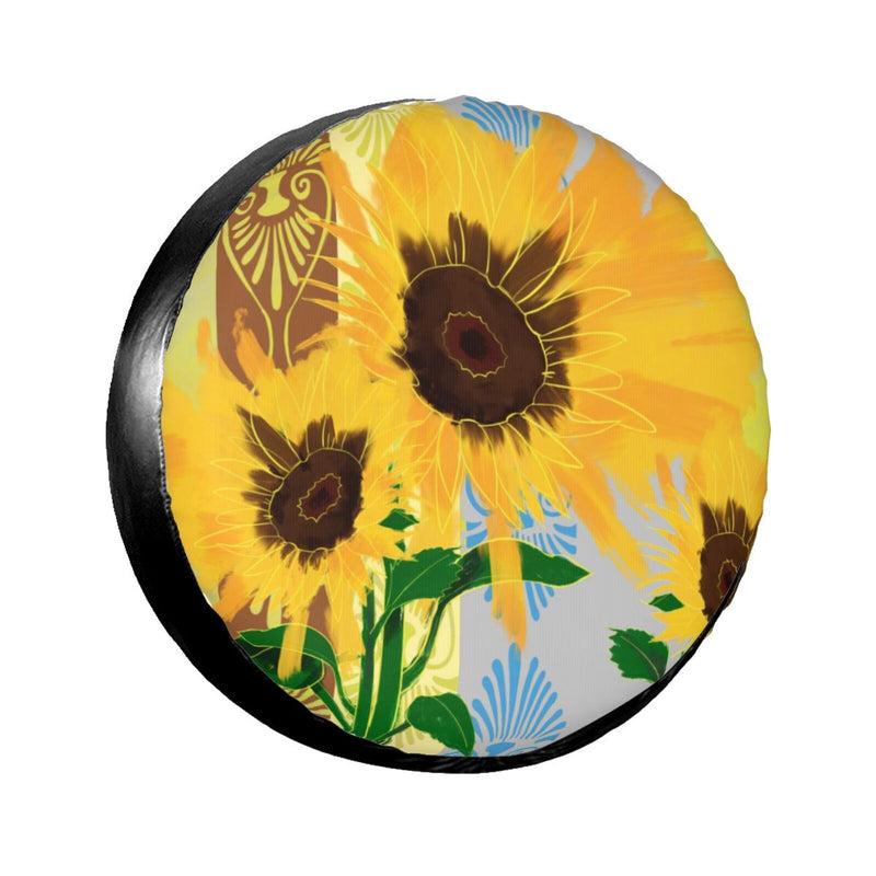 Spare Tire Cover For Rv Trailer Waterproof Wheel Cover Fit For Rv Suv Truck Travel Trailer N097