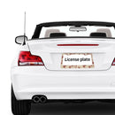 Personalise License Plate Frame for Men Women Car Universal Stainless Steel Accessories D024