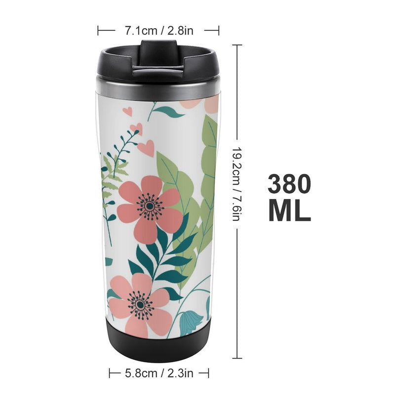 Stainless Steel Tumbler Sport Drink Bottle Travel Mug 380L T070