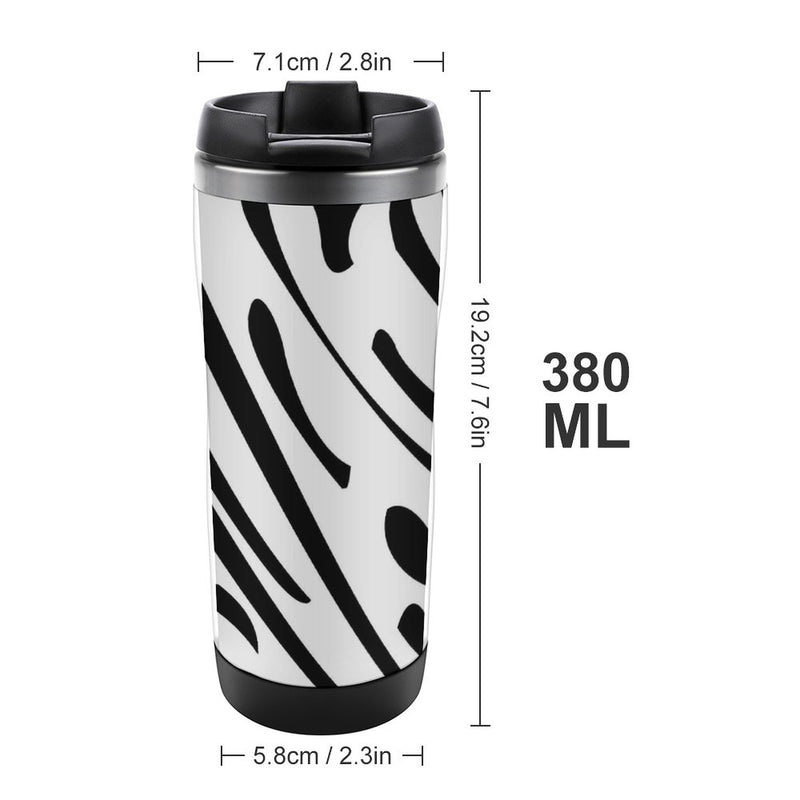 Stainless Steel Tumbler Sport Drink Bottle Travel Mug 380L T096