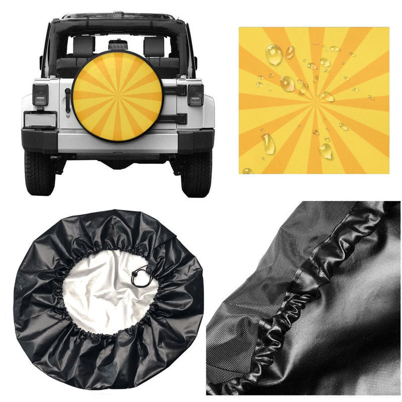 Spare Tire Cover For Rv Trailer Waterproof Wheel Cover Fit For Rv Suv Truck Travel Trailer N082