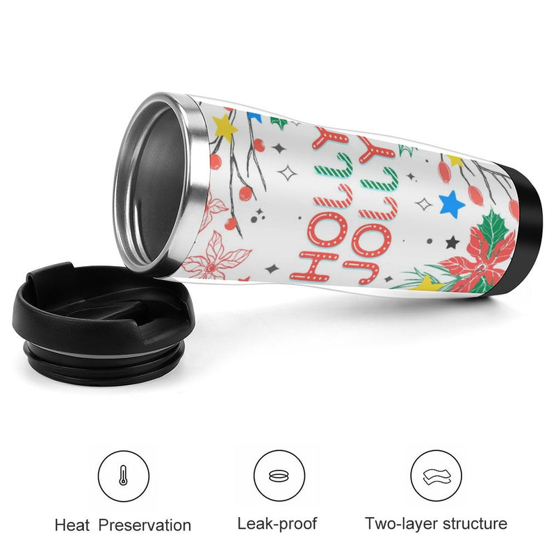 Stainless Steel Tumbler Sport Drink Bottle Travel Mug 380L T034