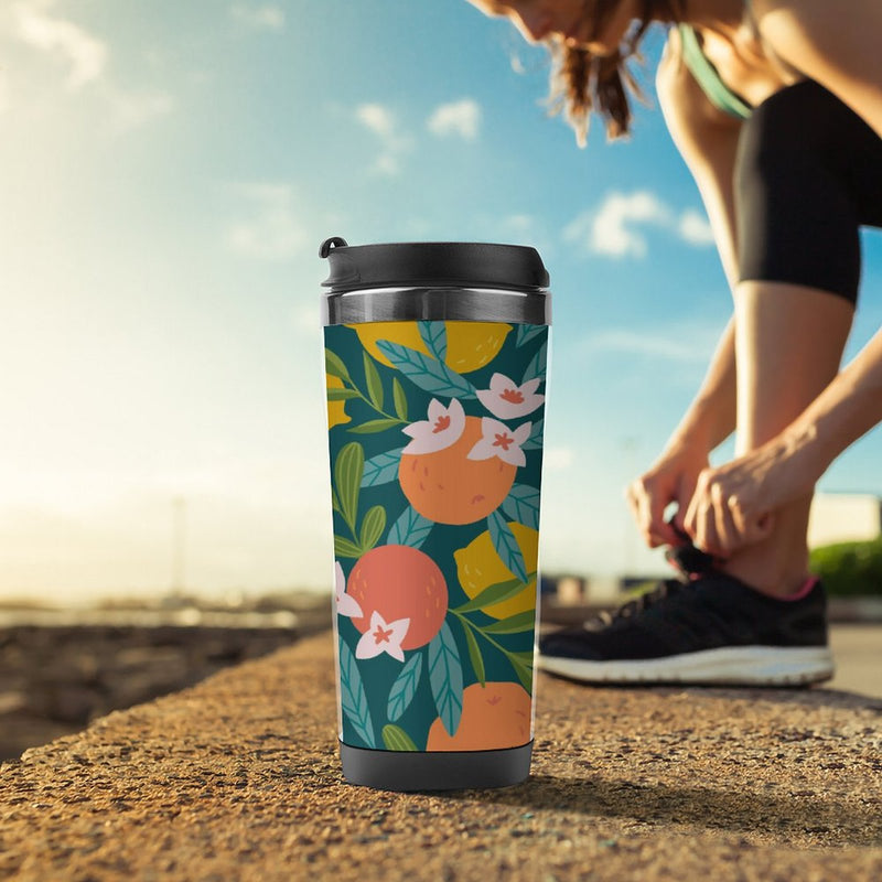 Stainless Steel Tumbler Sport Drink Bottle Travel Mug 380L T010