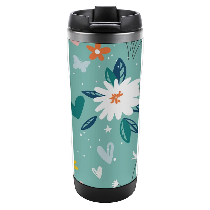 Stainless Steel Tumbler Sport Drink Bottle Travel Mug 380L T046