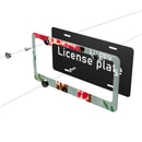 Personalise License Plate Frame for Men Women Car Universal Stainless Steel Accessories D074