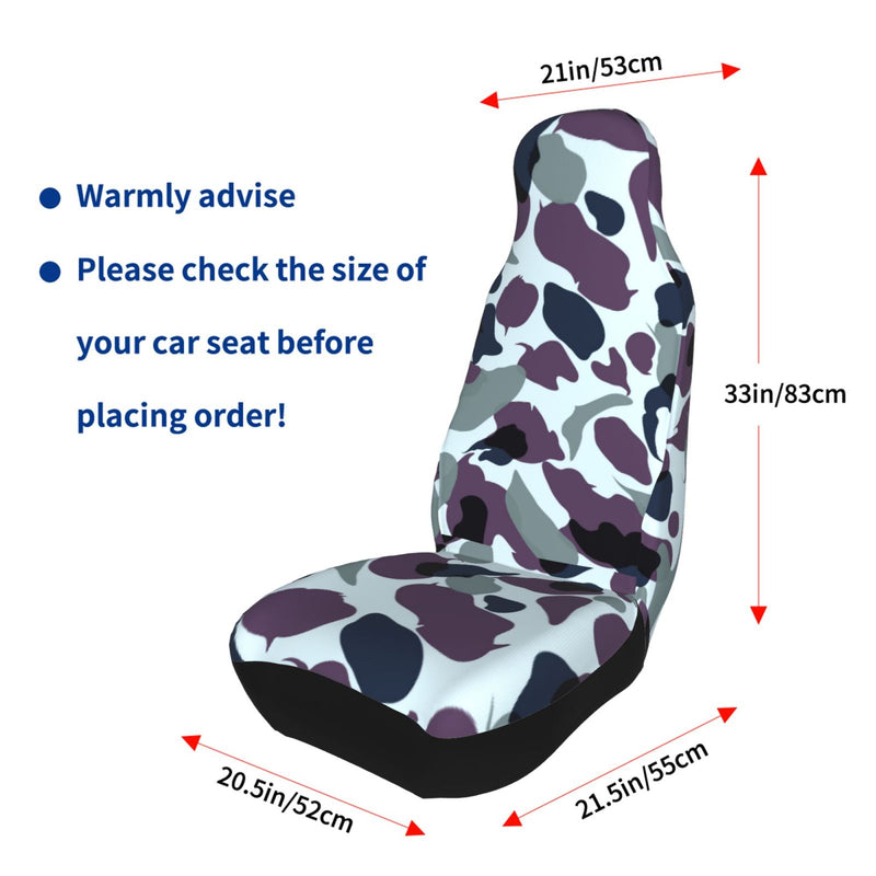 Car Seat Covers Front Auto Seat Cover Universal fit for Car SUV Truck S054 - One Size