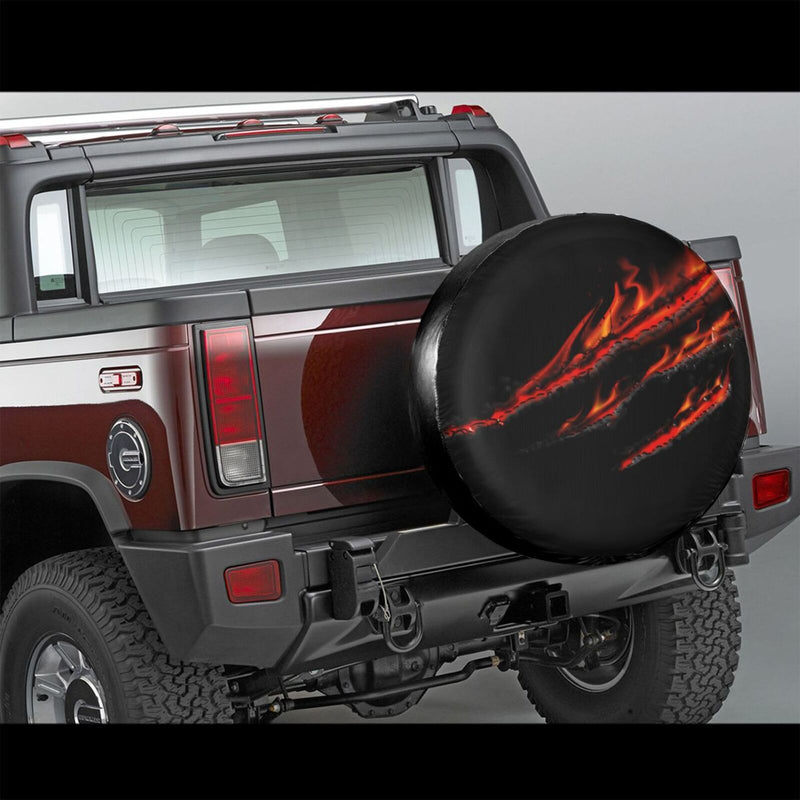 Spare Tire Cover For Rv Trailer Waterproof Wheel Cover Fit For Rv Suv Truck Travel Trailer N073