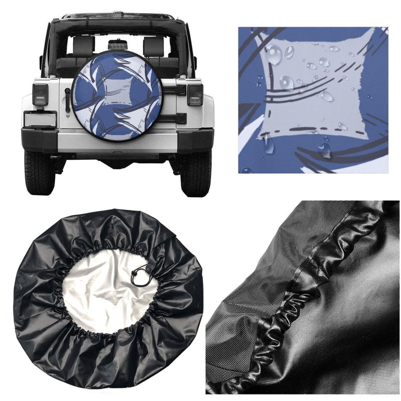 Spare Tire Cover For Rv Trailer Waterproof Wheel Cover Fit For Rv Suv Truck Travel Trailer N070