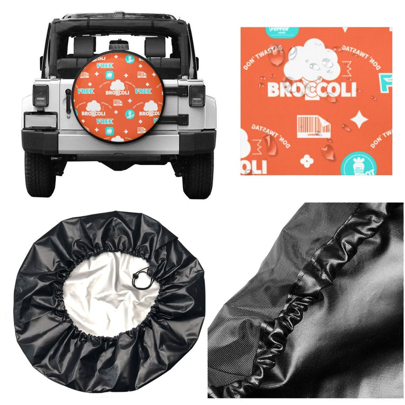 Spare Tire Cover For Rv Trailer Waterproof Wheel Cover Fit For Rv Suv Truck Travel Trailer N050