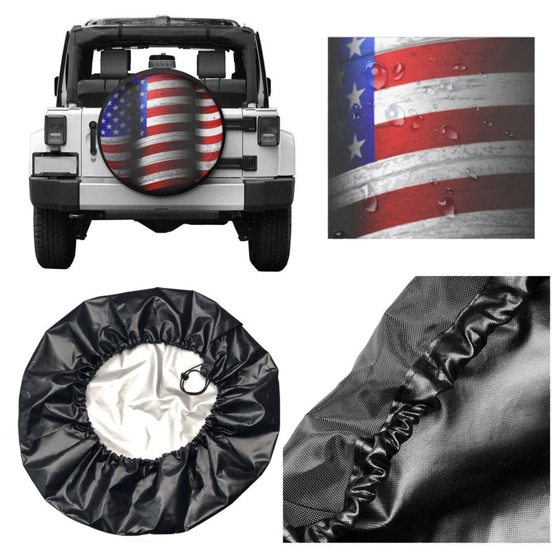 Spare Tire Cover For Rv Trailer Waterproof Wheel Cover Fit For Rv Suv Truck Travel Trailer N044