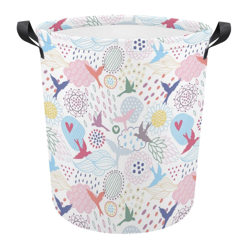 Waterproof Foldable Clothes Laundry Basket B074