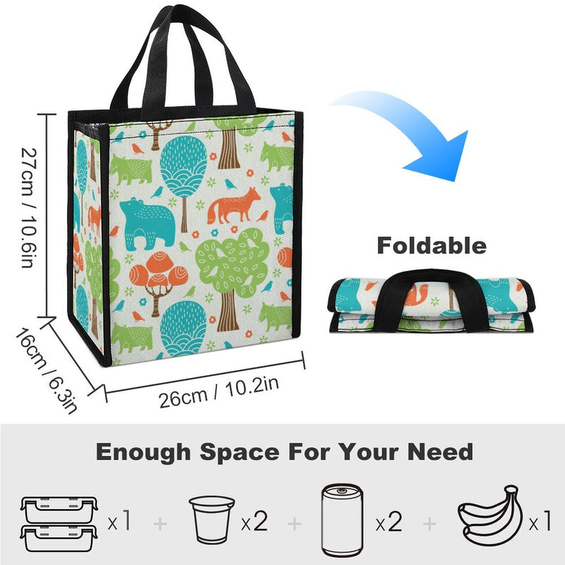 Lunch Bag for Men Women Portable Handbag for Work Picnic L067