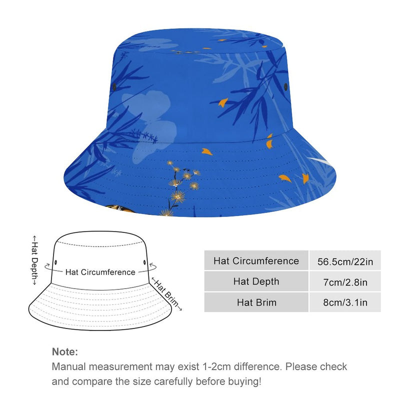 Bucket Hats Fisherman Sun Cap for Women Men H072