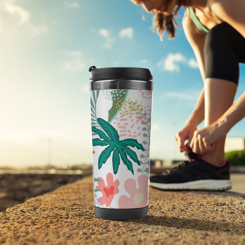 Stainless Steel Tumbler Sport Drink Bottle Travel Mug 380L T064