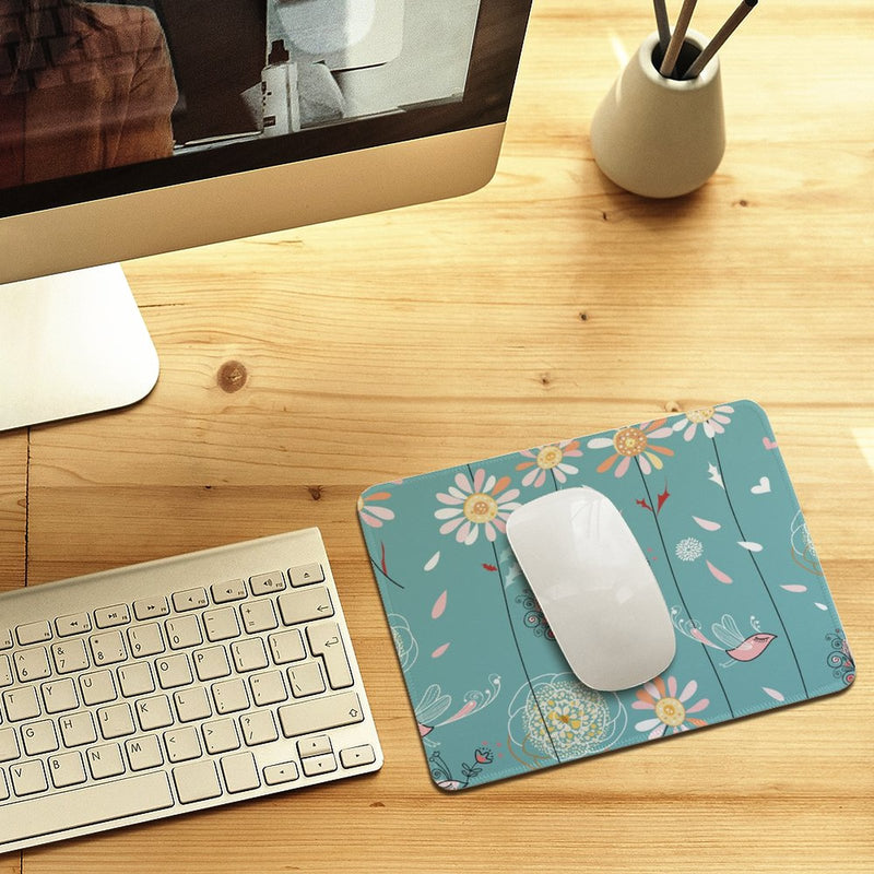 Mouse Pads Washable Computer Mousepad Gaming Mouse Pad for Home and Office 7.9x9.5 inch M019