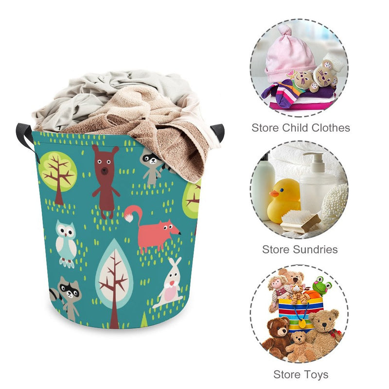 Waterproof Foldable Clothes Laundry Basket B061