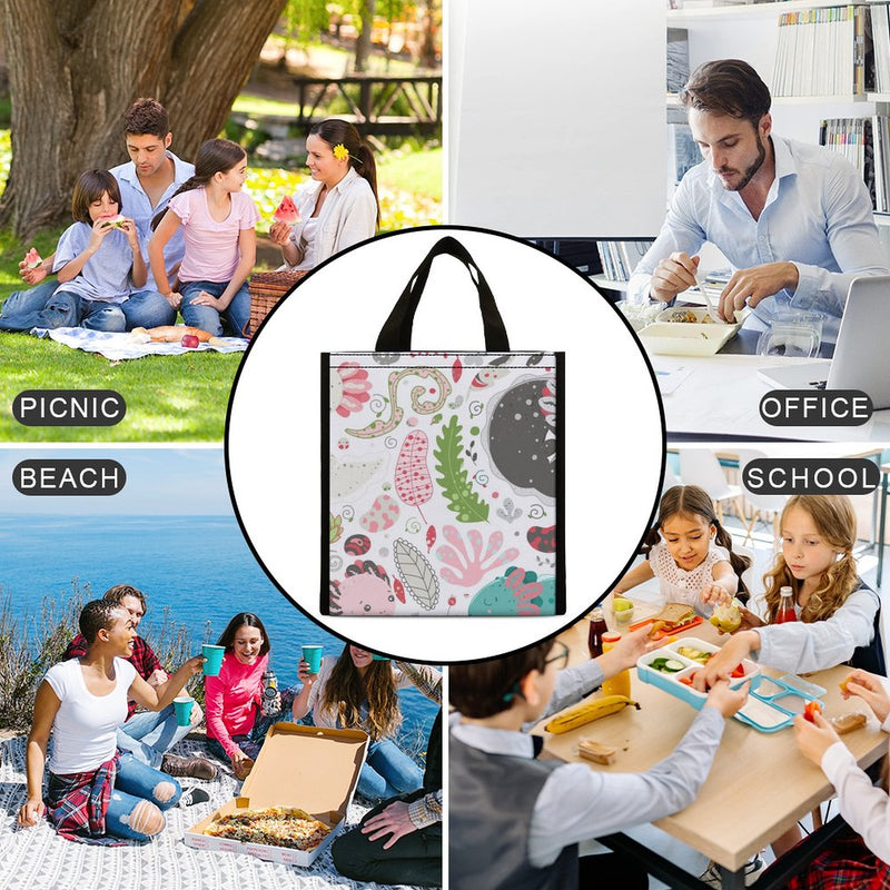 Lunch Bag for Men Women Portable Handbag for Work Picnic L038