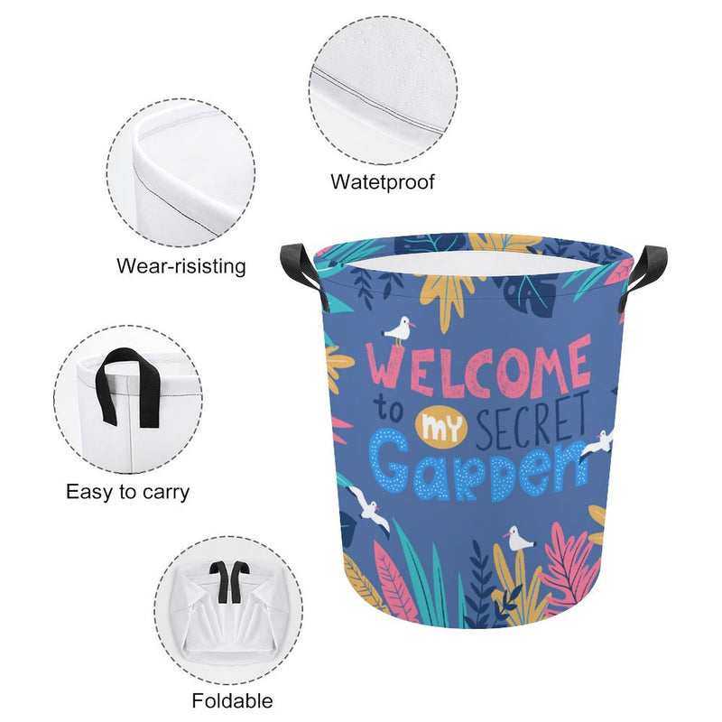 Waterproof Foldable Clothes Laundry Basket B018