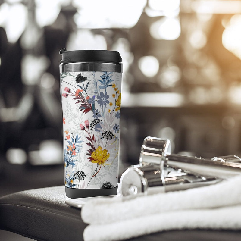 Stainless Steel Tumbler Sport Drink Bottle Travel Mug 380L T078