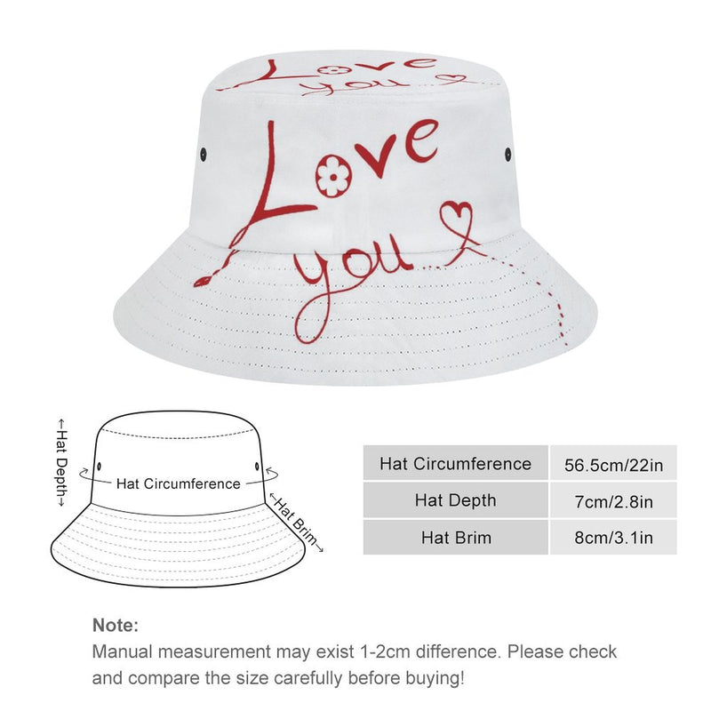 Bucket Hats Fisherman Sun Cap for Women Men H035