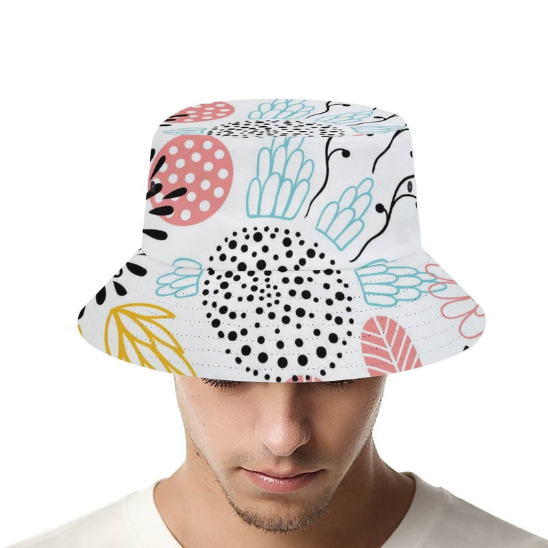 Bucket Hats Fisherman Sun Cap for Women Men H069