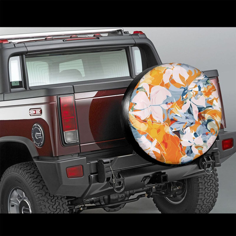 Spare Tire Cover For Rv Trailer Waterproof Wheel Cover Fit For Rv Suv Truck Travel Trailer N076