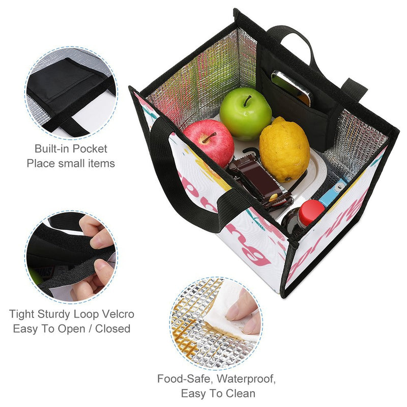 Lunch Bag for Men Women Portable Handbag for Work Picnic L051