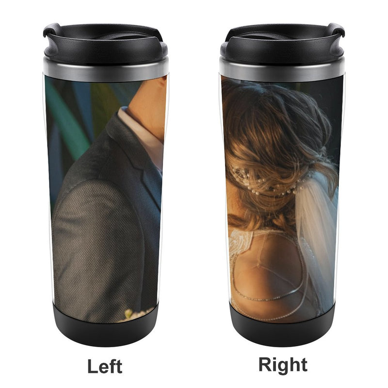 Stainless Steel Tumbler Sport Drink Bottle Travel Mug 380L T099