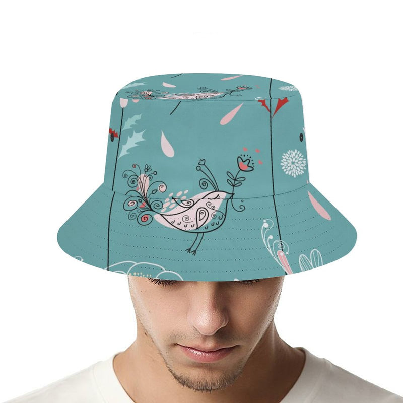 Bucket Hats Fisherman Sun Cap for Women Men H006