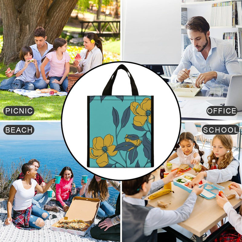 Lunch Bag for Men Women Portable Handbag for Work Picnic L065